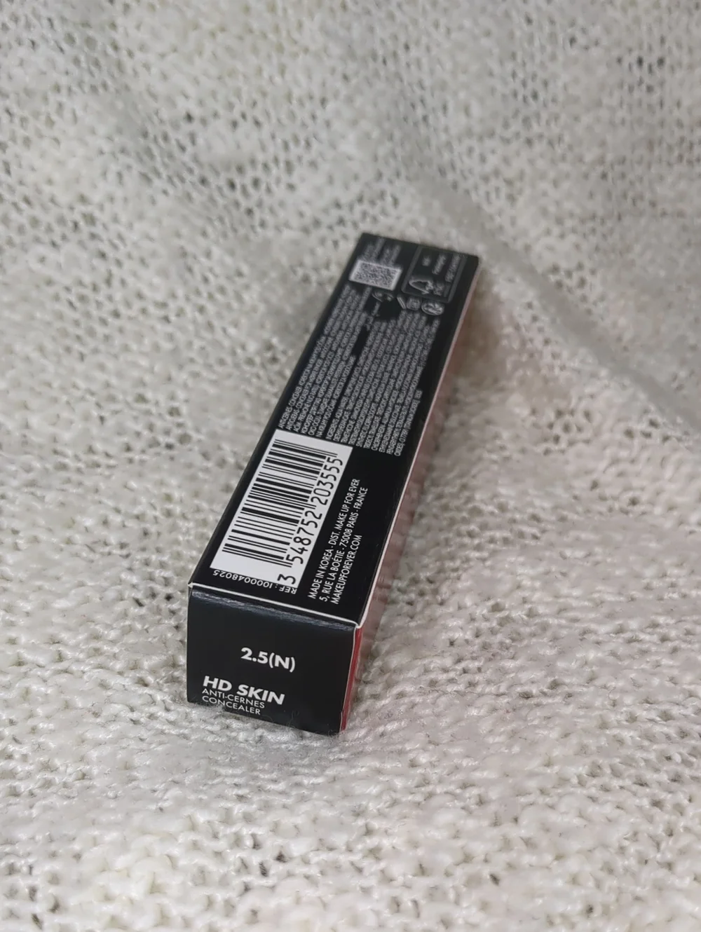 Makeup Forever HD Skin Concealer in 2.5(N)-Desert, 4.7ml/0.15fl oz